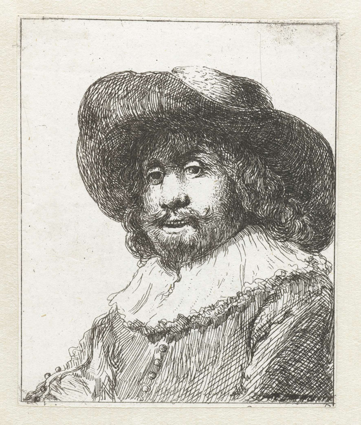  伦勃朗·梵·莱茵 Rembrandt van Rijn——中年人画像